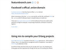 Tablet Screenshot of featurebranch.com